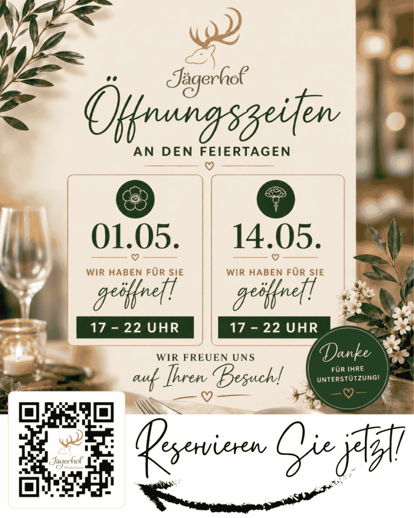 Reservieren Sie jetzt!