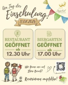 Einschulung Restaurant